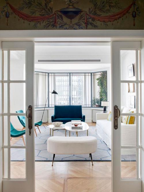 Эклектичный интерьер квартиры в Мадриде 01