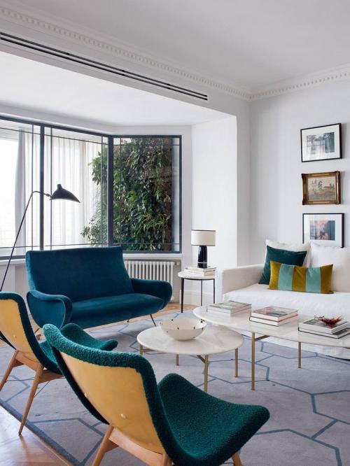 Эклектичный интерьер квартиры в Мадриде 02