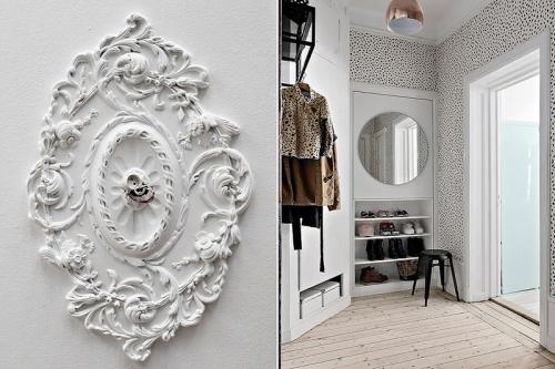 Квартира с интересным декором 11