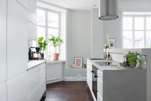 Скандинавская квартира с мягкими интерьерами 05