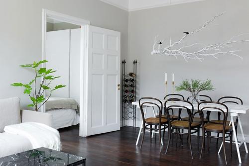 Скандинавская квартира с мягкими интерьерами 06