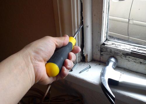 Рассохлись деревянные окна. Подготовка деревянных окон