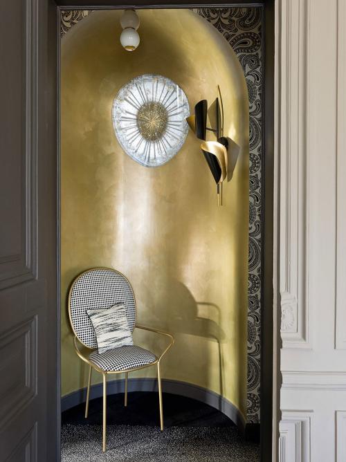 Изысканная квартира художницы в Париже 05