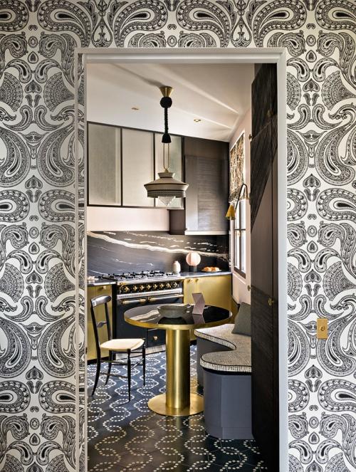 Изысканная квартира художницы в Париже 03