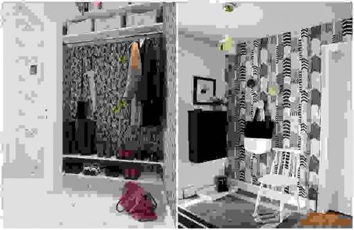 Идеи ремонта в прихожей. Оформляем потолок. Идеи для освещения прихожей 11