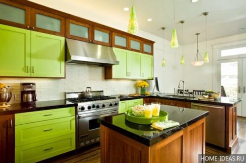 В чем можно сэкономить на кухне. Материал новой кухни