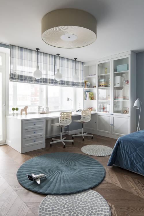 Дизайн комнаты 16 кв м для семьи с ребенком. Дизайн однокомнатной квартиры для семьи с двумя детьми