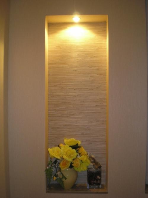 Идеи ремонта в прихожей. Оформляем потолок. Идеи для освещения прихожей 02