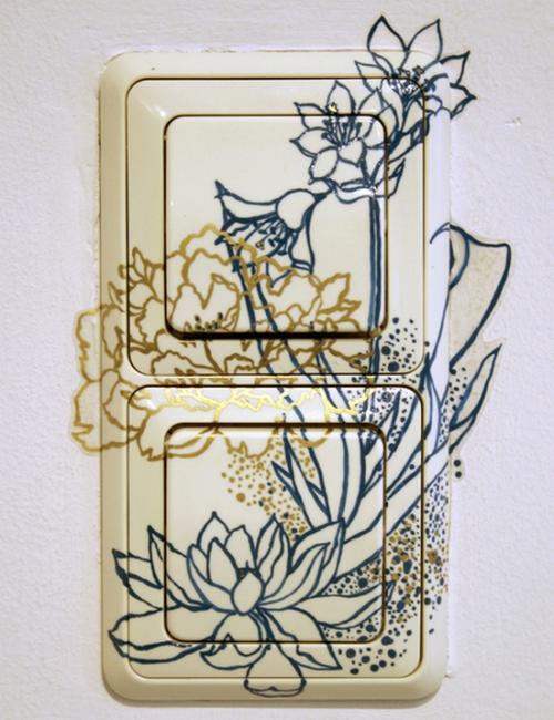 Черные выключатели в интерьере. Розетки и выключатели – дизайн под стиль интерьера