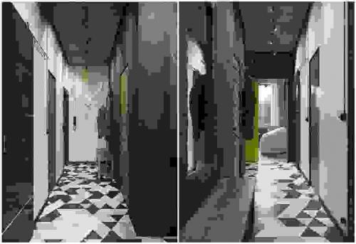 Идеи ремонта в прихожей. Оформляем потолок. Идеи для освещения прихожей 13