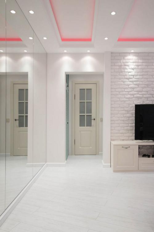 Интерьер 2 комнатной квартиры 45 кв м. Изысканный и очаровательный интерьер двухкомнатной “хрущевки” в 45 кв. м.