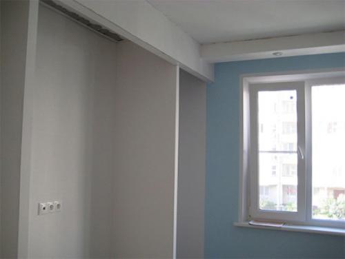 Как встроить шкаф в нишу из гипсокартона. Особенности использования гипсокартона в интерьере