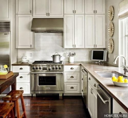 В чем можно сэкономить на кухне. Материал новой кухни