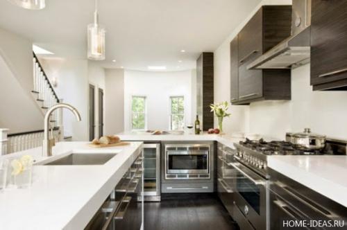 В чем можно сэкономить на кухне. Материал новой кухни