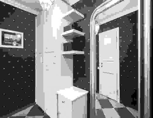 Идеи ремонта в прихожей. Оформляем потолок. Идеи для освещения прихожей 09