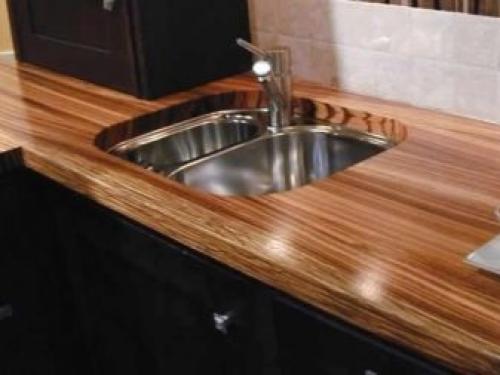 Из чего делают столешницы. Натуральные древесные плиты 05