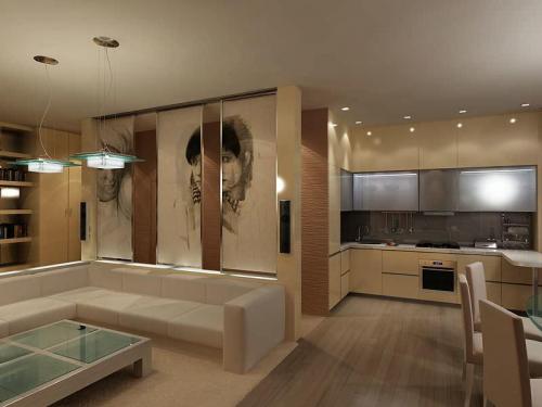 Как объединить кухню с гостиной. Плюсы и минусы 12 Как объединить кухню с гостиной. Плюсы и минусы 12