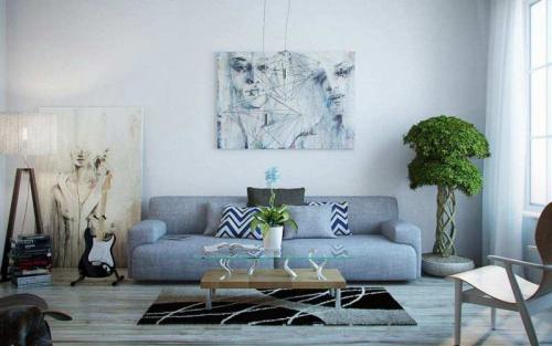 Как выбрать размер картины на стену. Как выбрать картину: стиль, цвет, размер