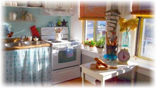 Эклектика в интерьере кухни