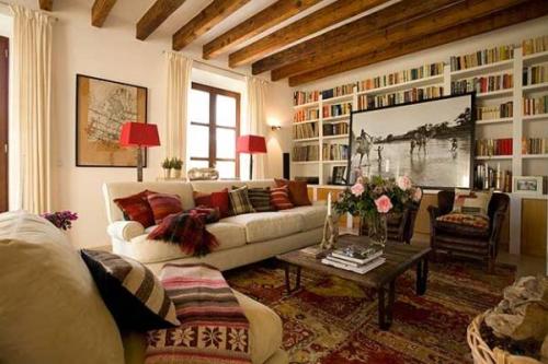 Как обставить гостиную в частном доме. Совмещенная гостиная