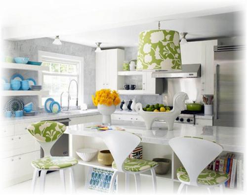 Эклектика в интерьере кухни