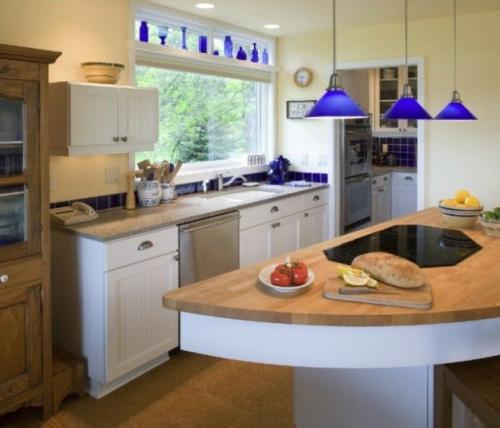 Эклектика в интерьере кухни