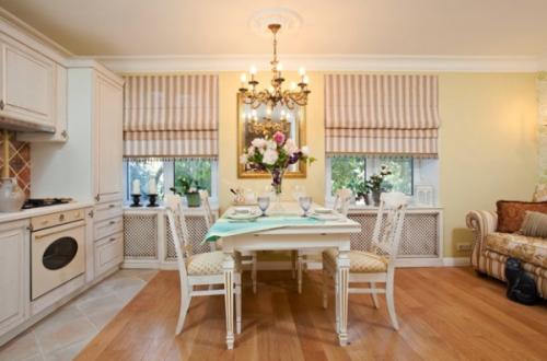 Как обставить гостиную в частном доме. Совмещенная гостиная