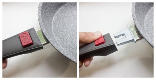 Сковорода-гриль роял китчен. Наша сковорода «Royal Kuchen» из «Магнита» за наклейки по акции. Мой отзыв