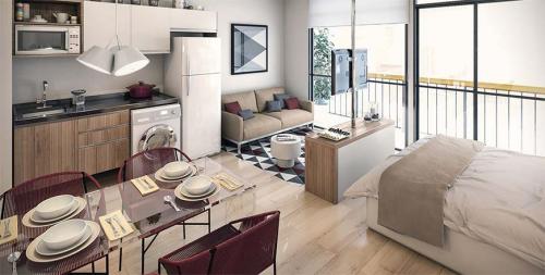 Дизайн квартиры 36 м кв. Квартира на 36 кв.м. 02 Дизайн квартиры 36 м кв. Квартира на 36 кв.м. 02