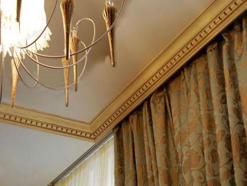 Шторы для потолочного карниза. Отличие гардин от карниза 06 Шторы для потолочного карниза. Отличие гардин от карниза 06