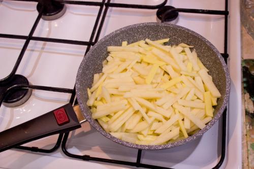 Сковорода-гриль роял китчен. Наша сковорода «Royal Kuchen» из «Магнита» за наклейки по акции. Мой отзыв