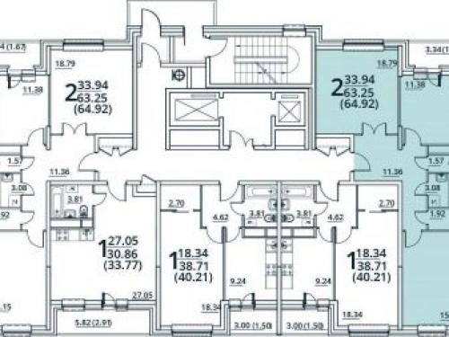 Планировка с размерами квартиры. Что такое? 01