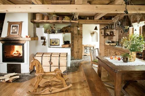 Интерьер кинотеатра из бруса. Старорусский