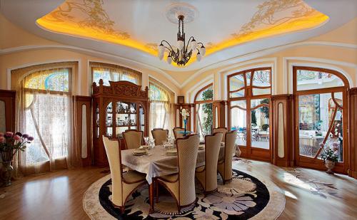 Черно белый стиль в интерьере название. Арт-нуво