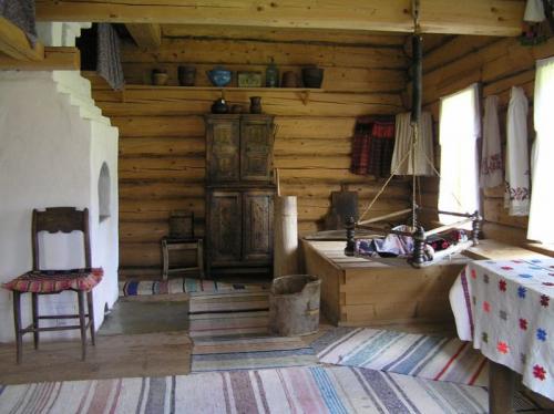 Интерьер кинотеатра из бруса. Старорусский