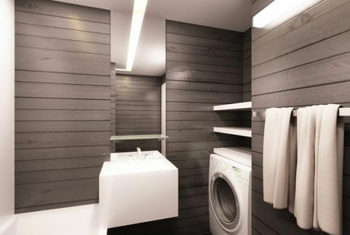 Перепланировка 2 х квартиры в 3 х комнатную. На фото: