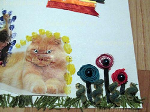 Как сделать коллаж своими руками в школу. Как сделать детский коллаж «Уютное место» своими руками