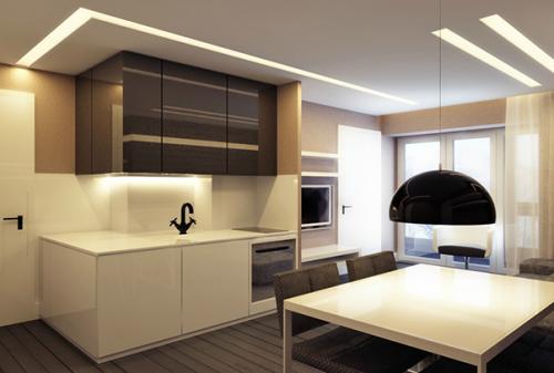 Перепланировка 2 х квартиры в 3 х комнатную. На фото: