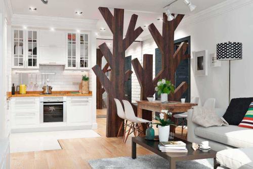 Перепланировка 2-х комнатной квартиры в панельном доме. Дизайн двухкомнатной квартиры: оптимизация пространства с помощью зонирования и перепланировки