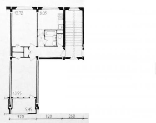 Планировка 2-комнатной квартиры распашонка. Типовые планировки
