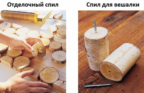 Спилы дерева в интерьере своими руками. Выбор дерева для украшения стены 28