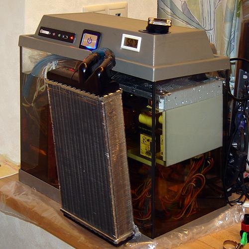 Радиатор охлаждения масла. Масляное охлаждение корпуса (продолжение)