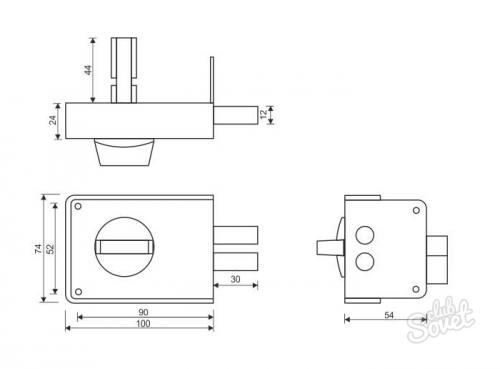 Как собрать накладной замок. Вывод
