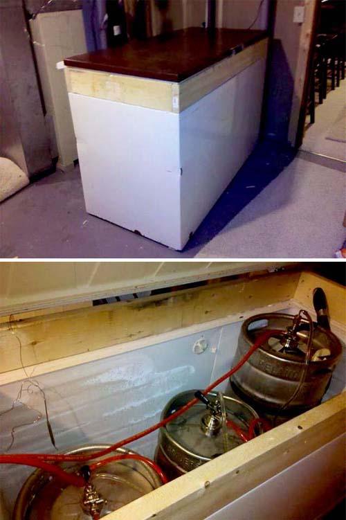 Как сделать барную стойку для бара. Барная стойка своими руками