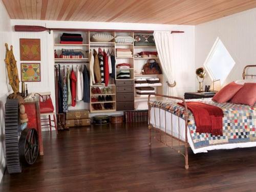 Шторы в гардеробную вместо дверей. Достоинства применения шторы вместо двери