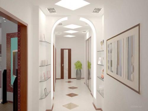 Коридор в хрущевке. Выбор цвета и освещения