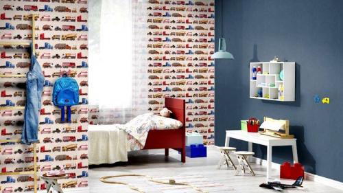 Обои для стен широкие. Особенности выбора детских обоев для стен 03