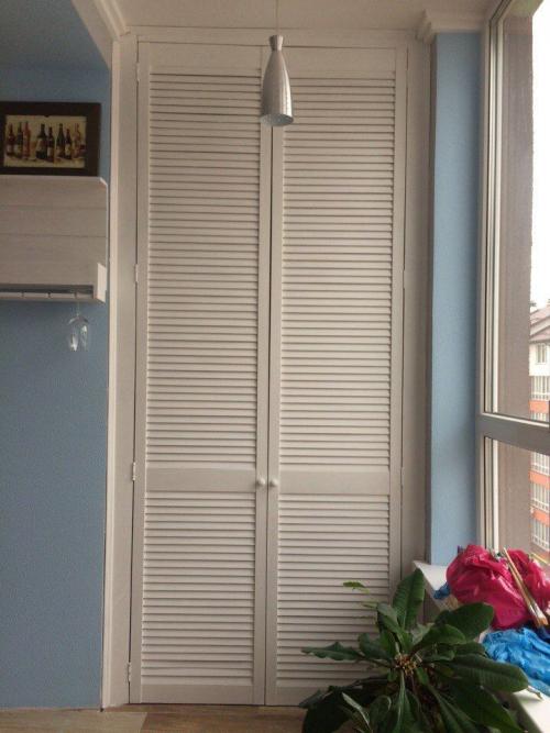 Дверь-шторка для шкафа. Варианты шкафов с дверьми из жалюзи, советы по выбору