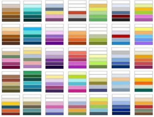 Мебель в квартире в одном цвете. Главное о теории цвета