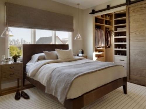 Как сделать в однокомнатной квартире гардеробную. Гардеробная в квартире 02